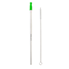 KP9712-C
	-MESOSPHERE STAINLESS STRAW WITH SILICONE TIP-Lime Green (Clearance Minimum 250 Units)